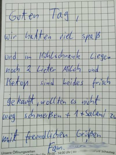 Gästebucheintrag Gästebucheintrag